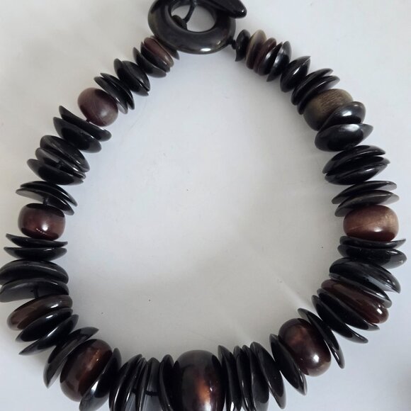 MONIES Gerda Lynggaard Horn Couture Runway Necklace - Picture 11 of 11